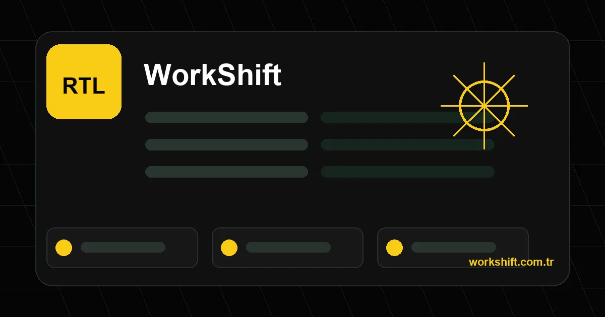 小売シフト管理 - WorkShift